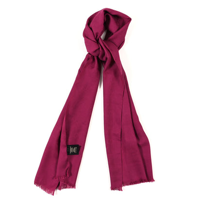 Gucci Wool Silk GG Monogram GGNat Scarf Fuchsia 1 of 6