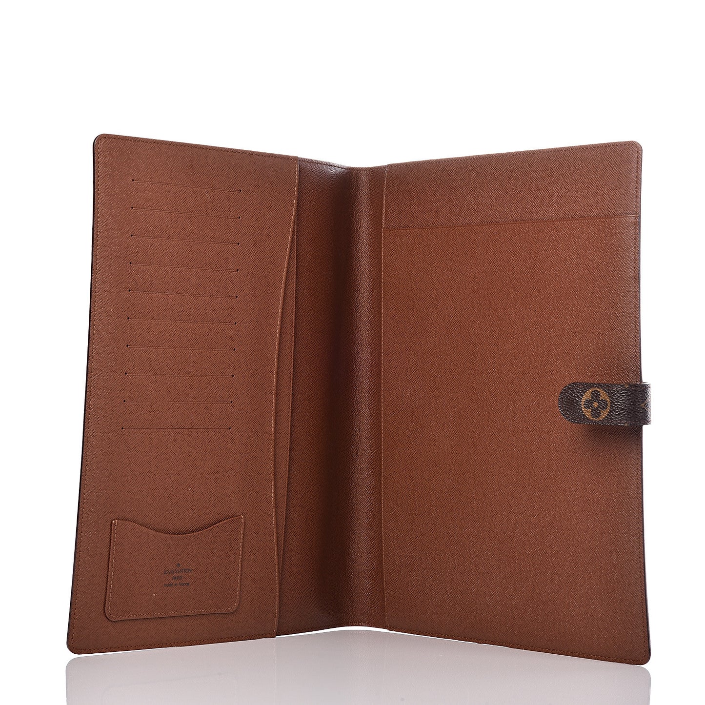 Monogram Large Desk Agenda Cover
