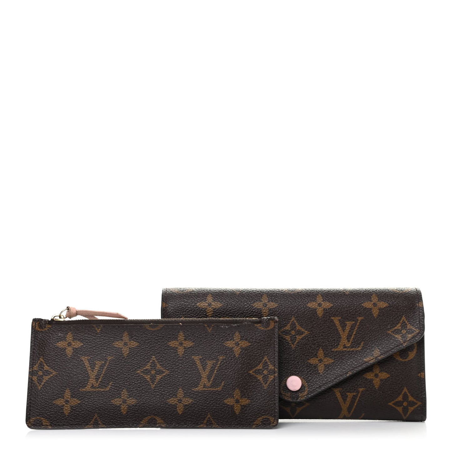 Monogram Josephine Wallet Rose Ballerine