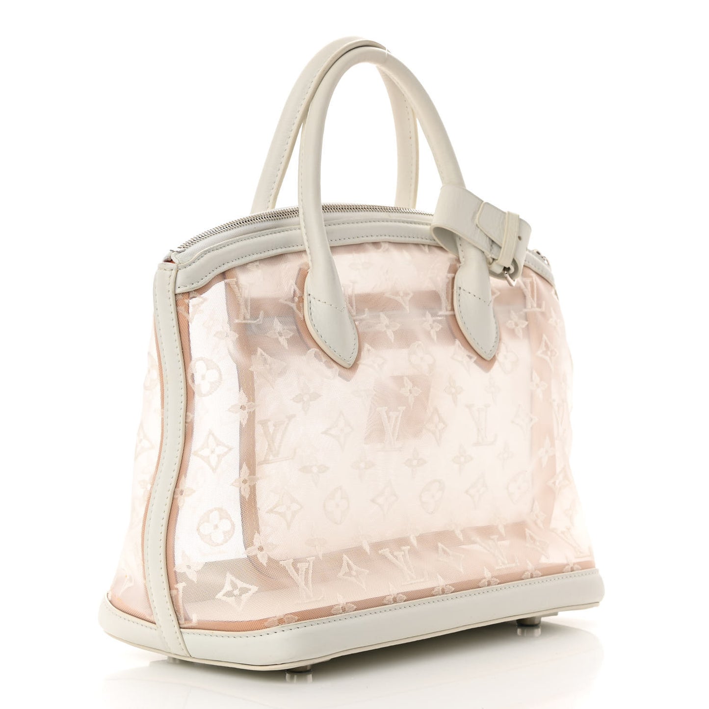 Monogram Transparence Lockit White