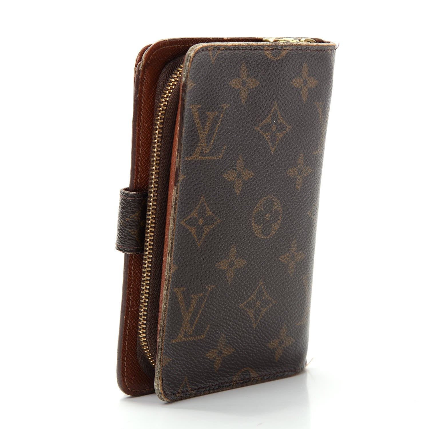Louis Vuitton Monogram Porte Papier Zippe Wallet 3 of 13