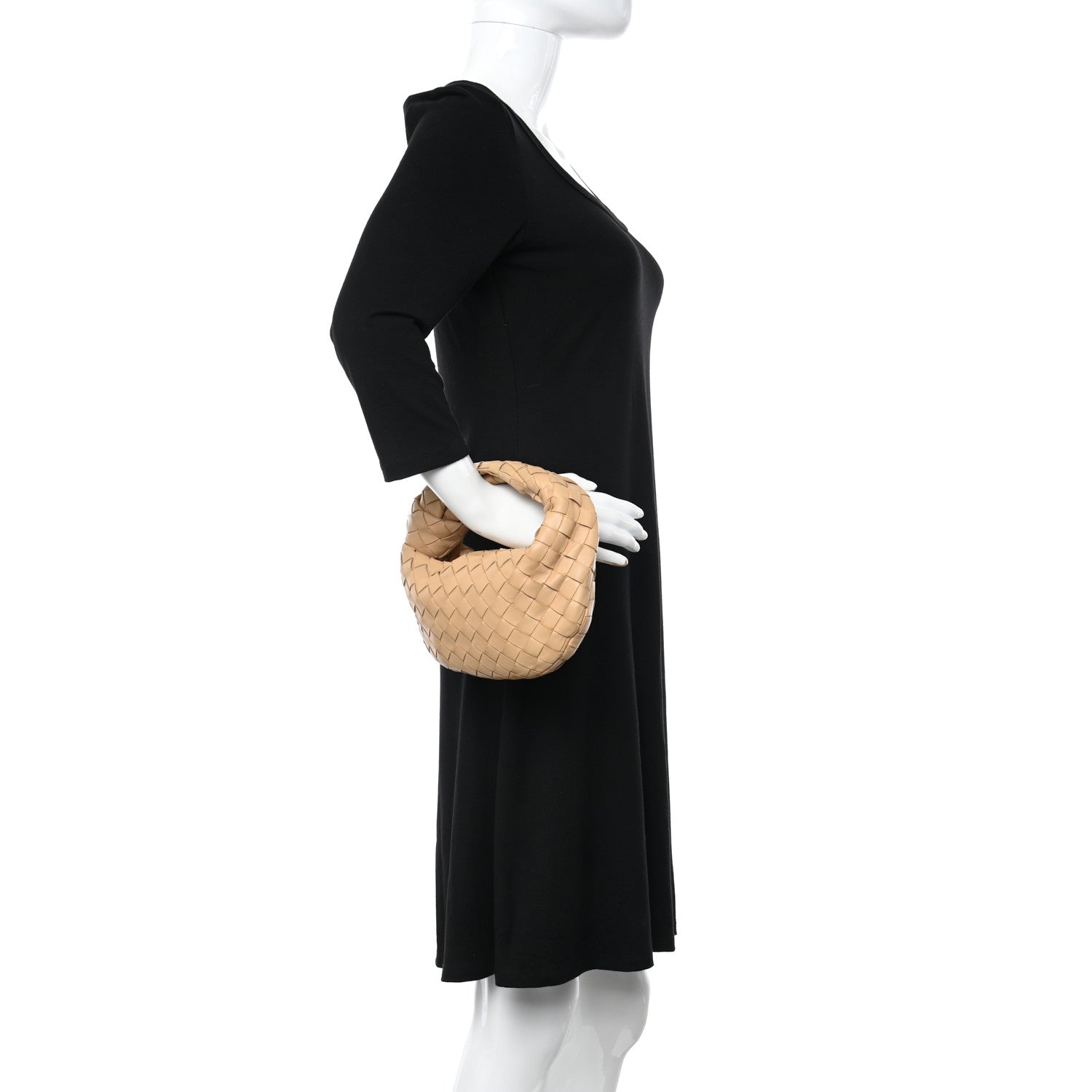 Bottega Veneta Nappa Intrecciato Mini Jodie Almond 2 of 10