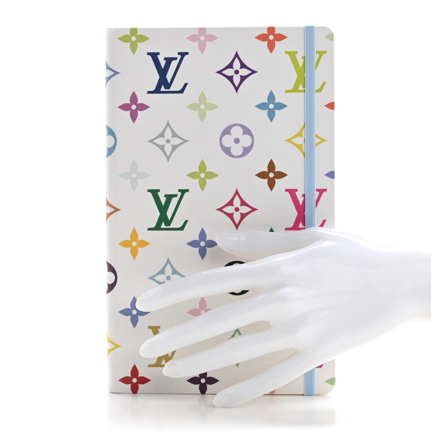 LV x TM Monogram Multicolor Jane Notebook MM  White