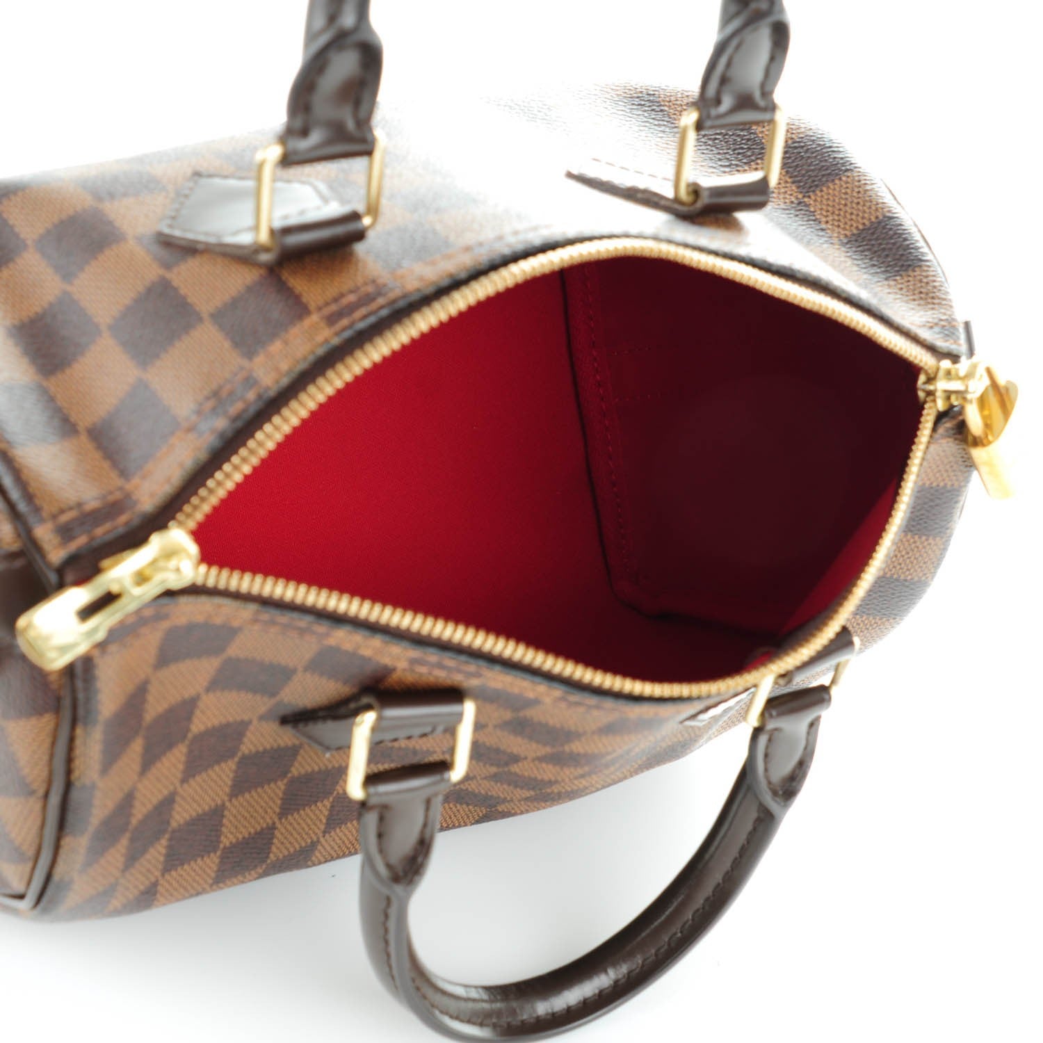 Louis Vuitton Damier Ebene Speedy Bandouliere 25 6 of 7