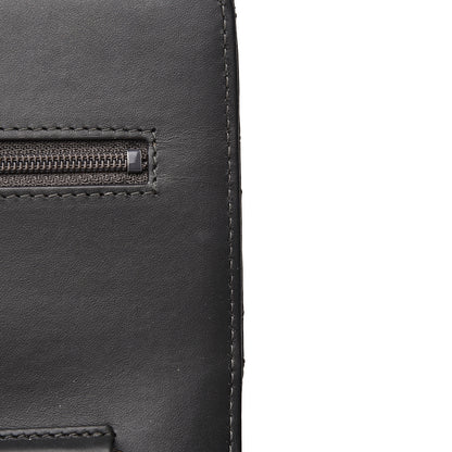 Chanel Patent Quilted Wallet On Chain WOC Black 11 of 13