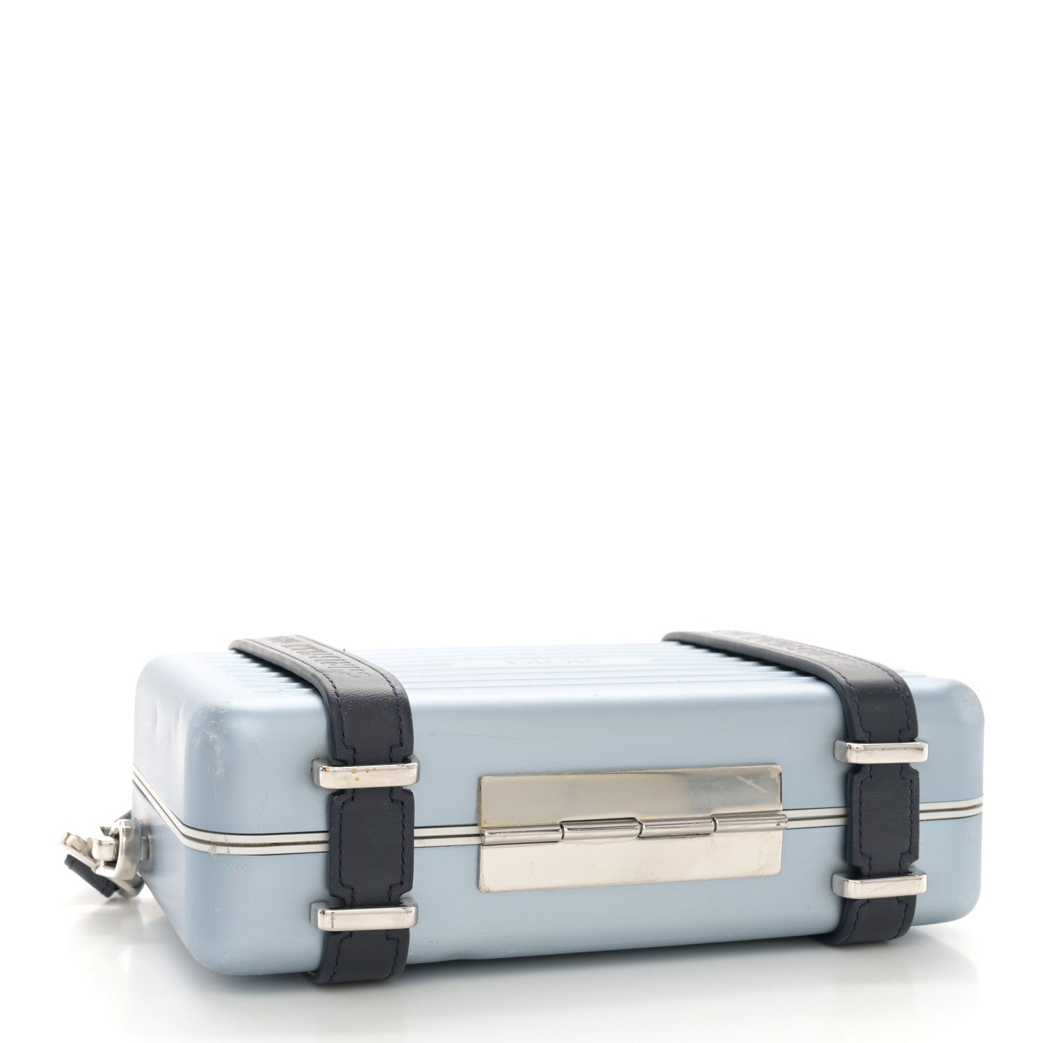 Christian Dior X RIMOWA Aluminum Personal Clutch On Strap Bleu 4 of 14