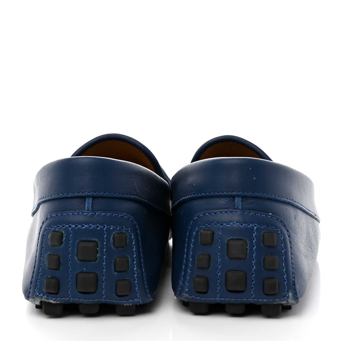 Soft Clove Calfskin Mens Interlocking G Driver Loafers 10.5 Royale