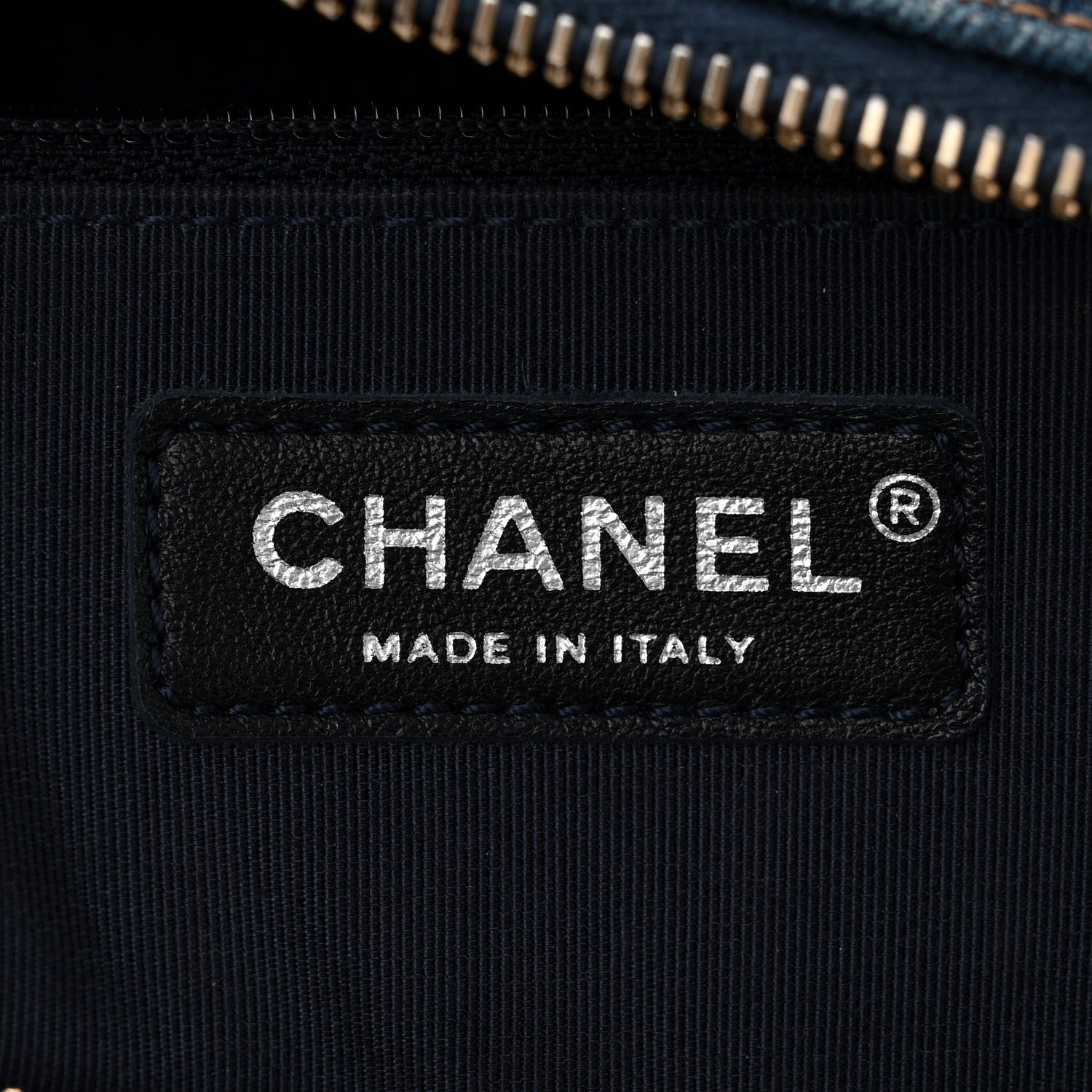 Chanel Denim Calfskin Medium Gabrielle Hobo Blue 6 of 10