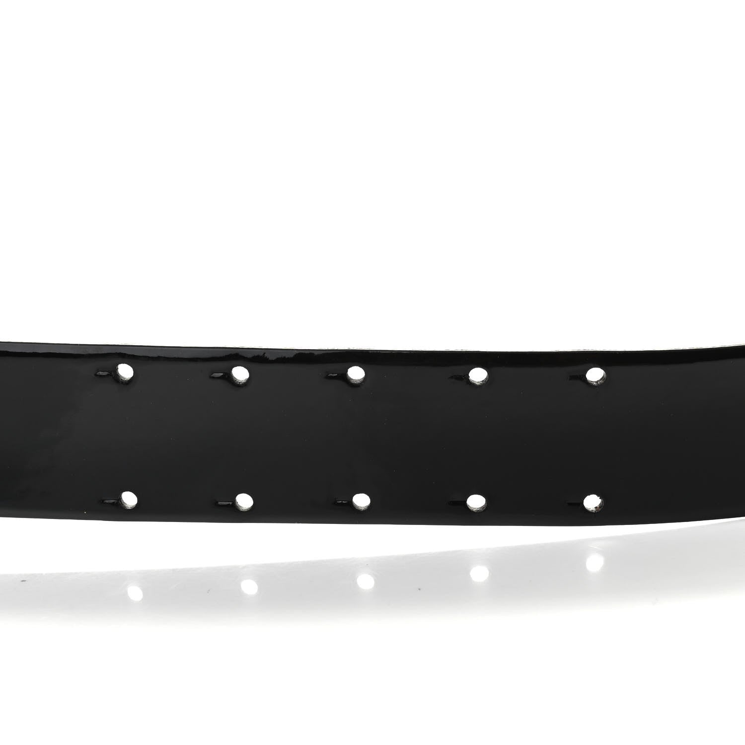 Chanel Patent Calfskin CC Wide Belt 90 36 Black 5 of 9