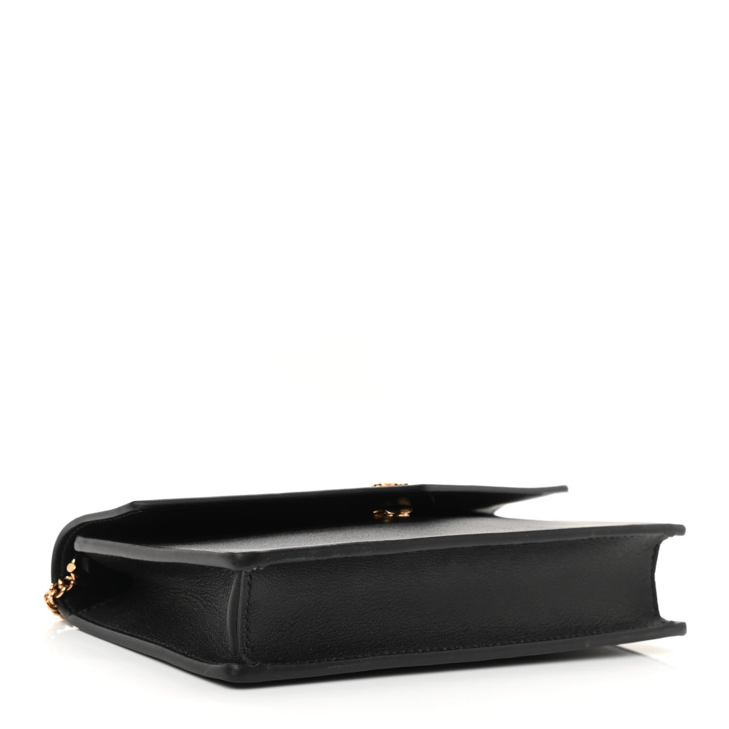 Versace Vitello Virtus Wallet on Chain Black 4 of 7