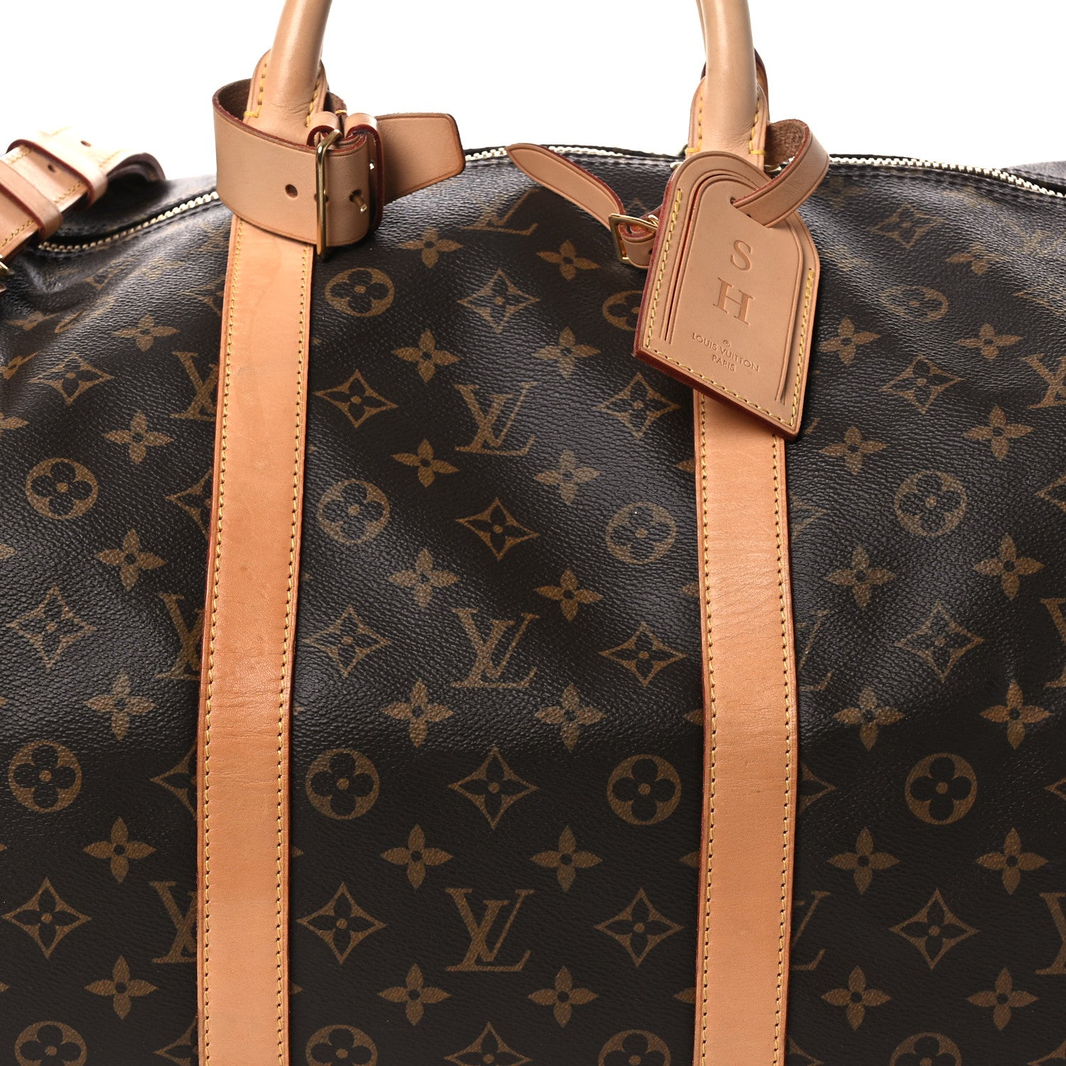 Louis Vuitton Monogram Keepall Bandouliere 55 7 of 13