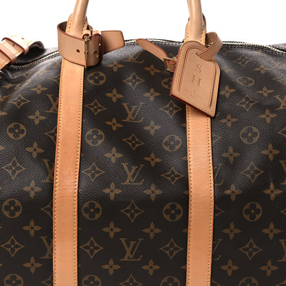 Louis Vuitton Monogram Keepall Bandouliere 55 7 of 13