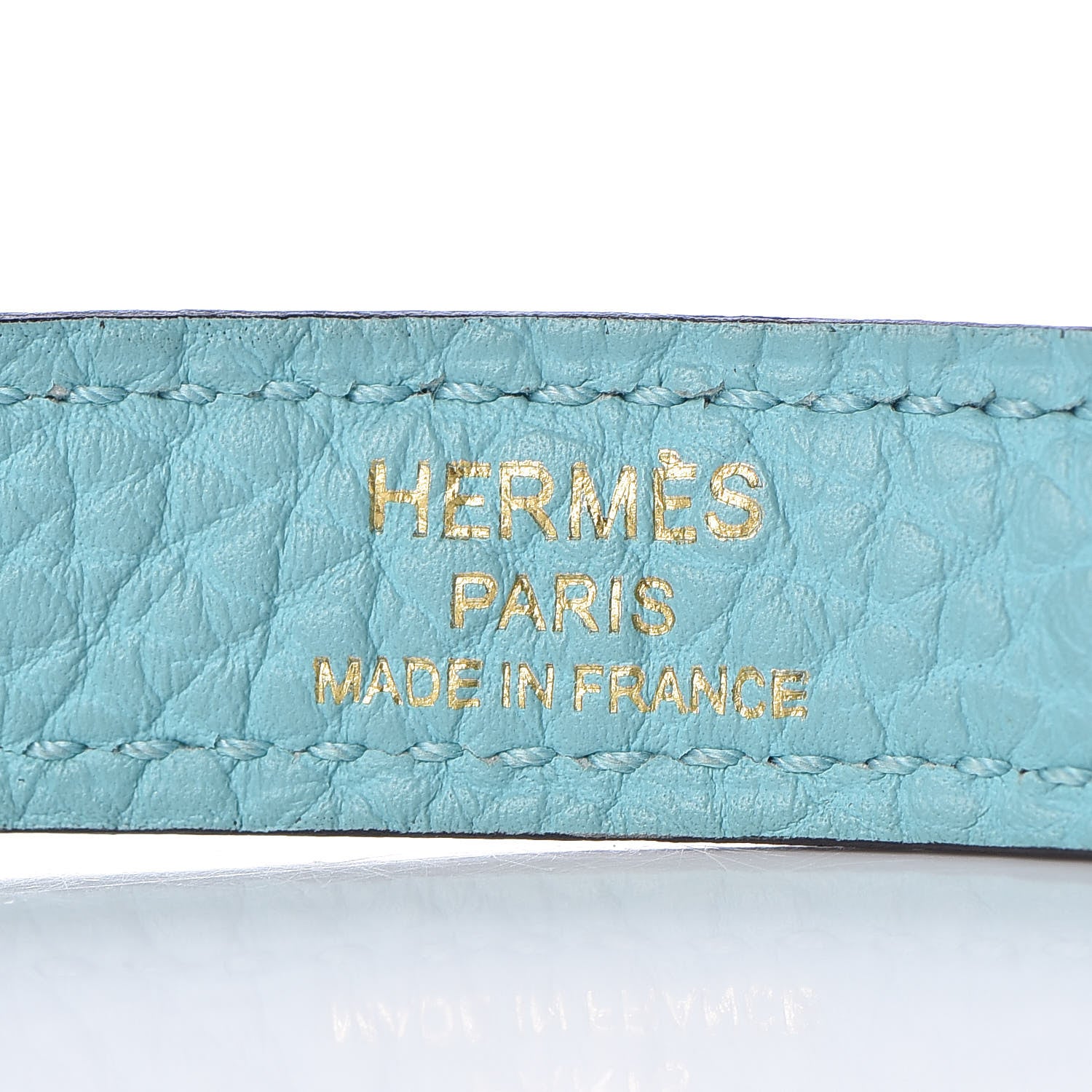 Hermes Togo Kelly Retourne 32 Bleu Atoll 11 of 33