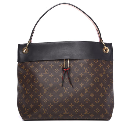 Louis Vuitton Monogram Tuileries Hobo Black 1 of 9