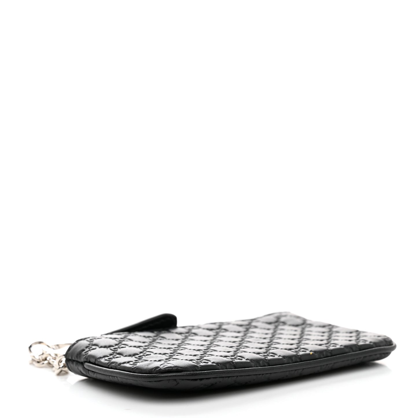 Microguccissima Key Ring Coin Case Black