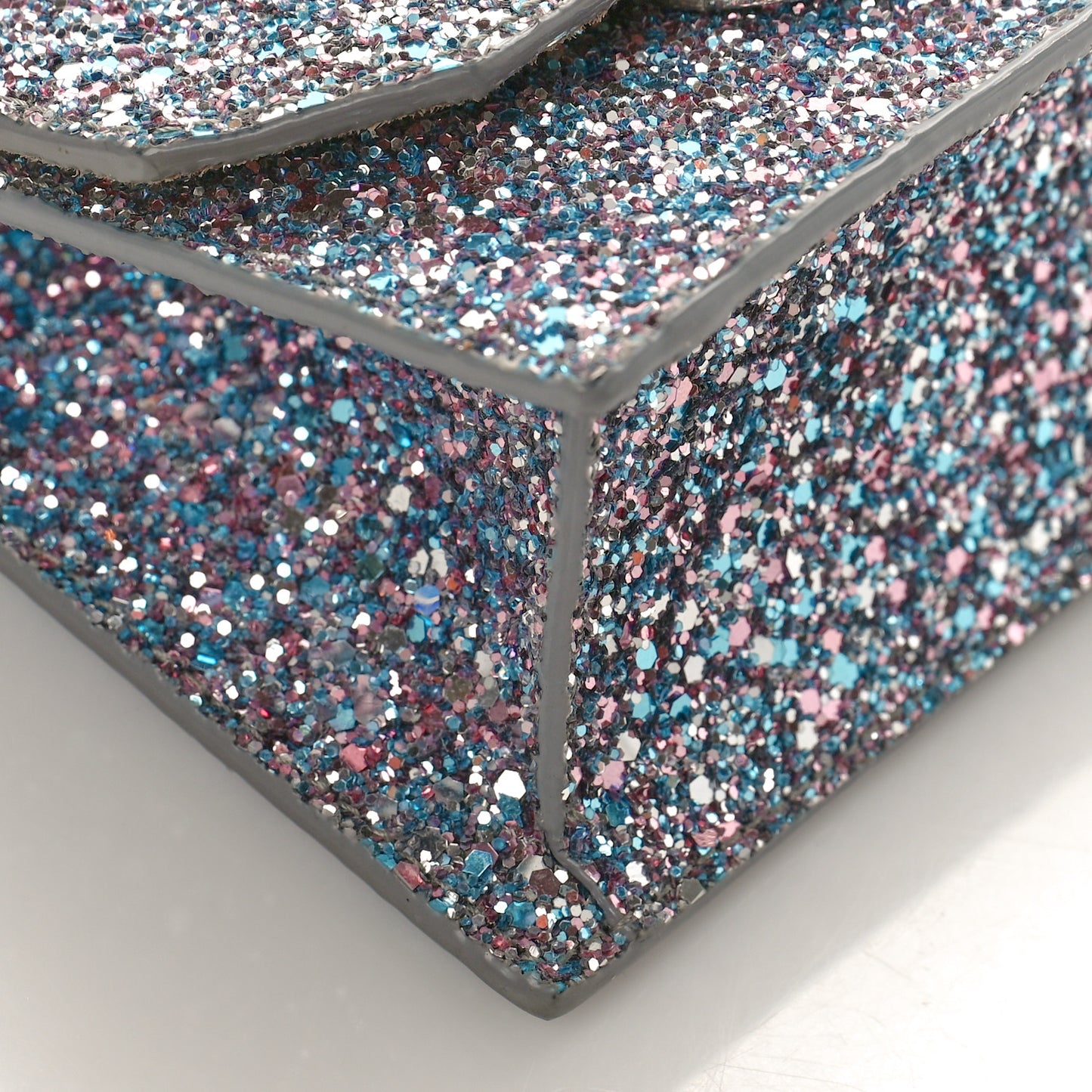 Coarse Glitter Mini Finley Shoulder Bag Bubblegum Mix