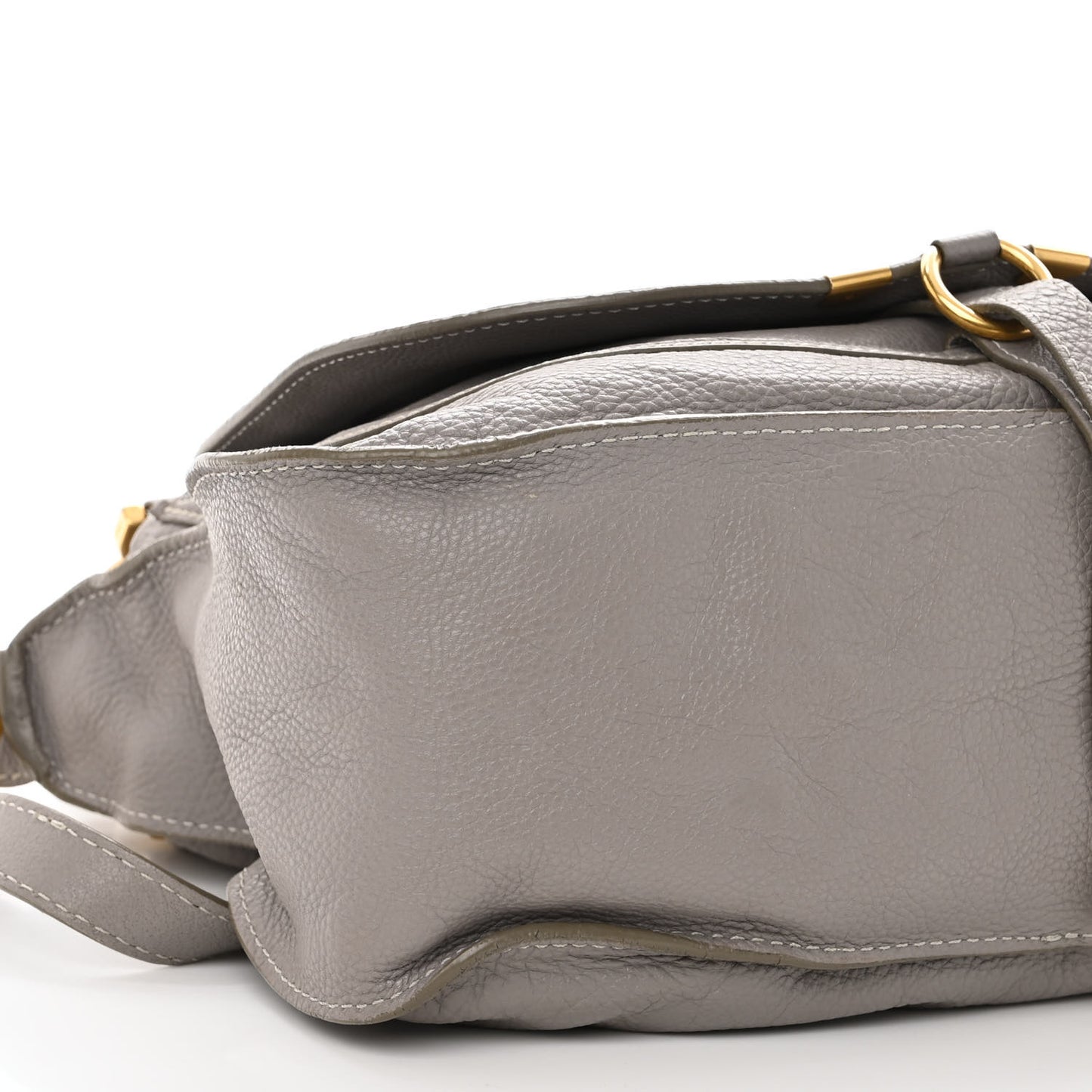 Calfskin Medium Marcie Satchel Cashmere Grey