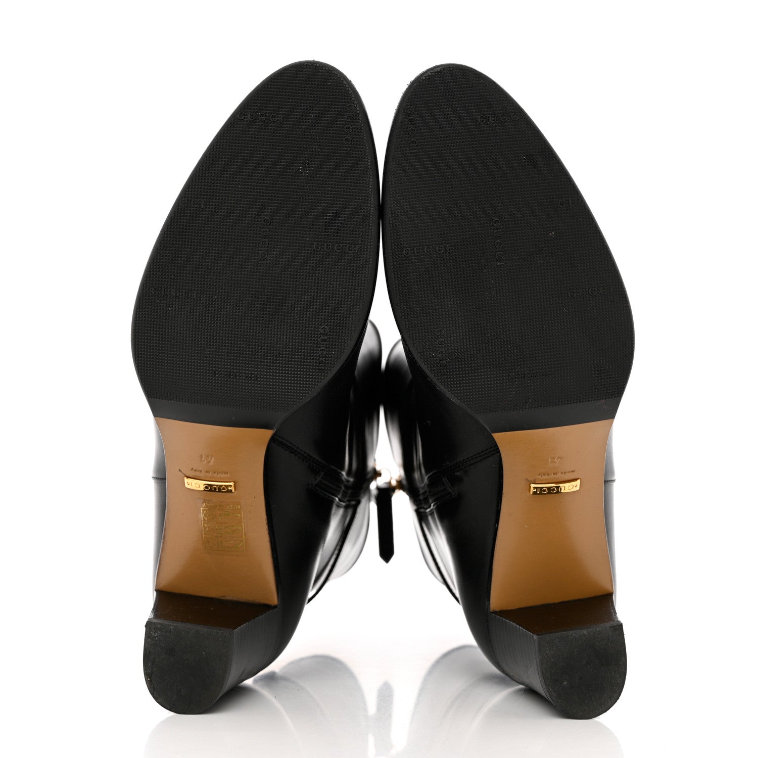 Gucci Nappa Charlotte Ankle Boots 41 Black 5 of 11