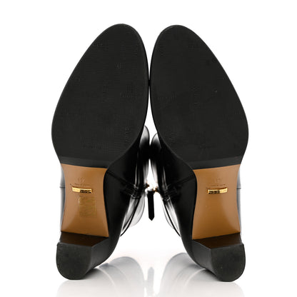 Gucci Nappa Charlotte Ankle Boots 41 Black 5 of 11