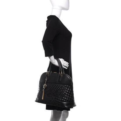 Versace Nappa Barocco Quilted Altea Vanitas Lady Athena Black 3 of 11