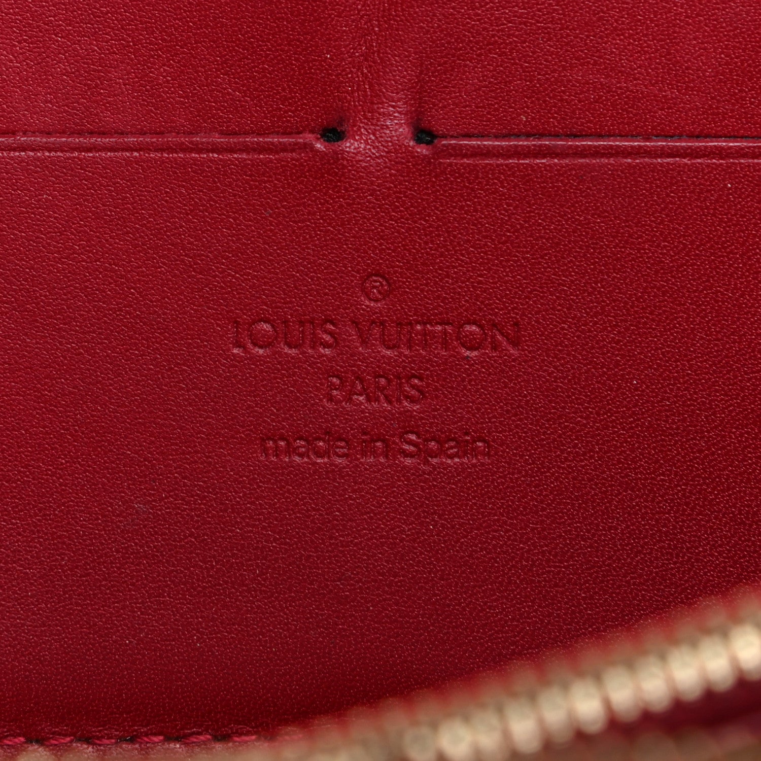 Louis Vuitton Vernis Zippy Wallet Pomme D'Amour 6 of 8