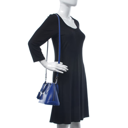 Louis Vuitton Epi Alma BB Blueberry 2 of 12