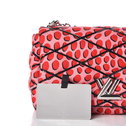 Louis Vuitton Canvas Patent Jungle Dots Malletage GO-14 PM Sugar Pink Poppy 7 of 7
