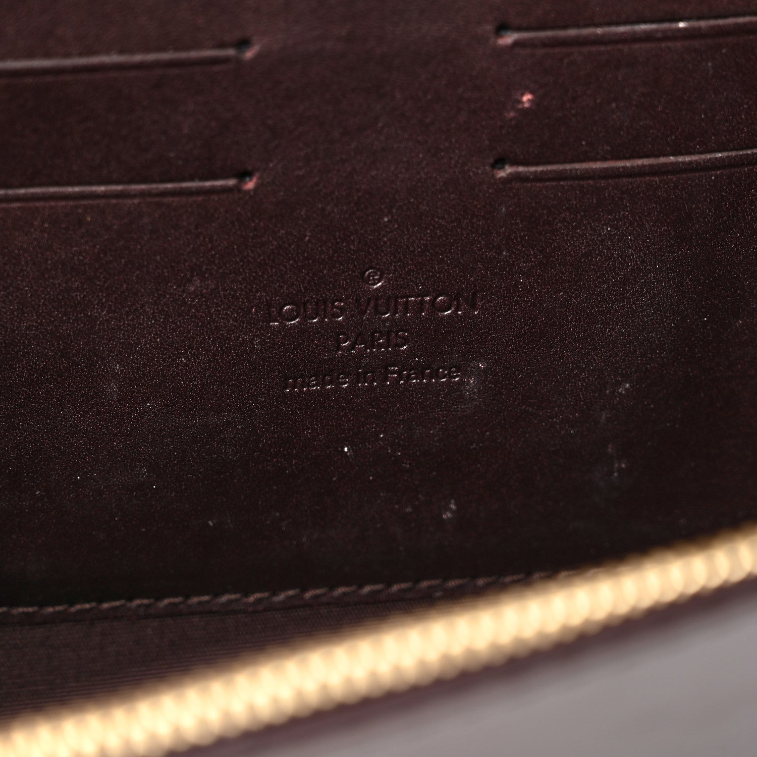 Louis Vuitton Vernis Rossmore MM Amarante 6 of 6
