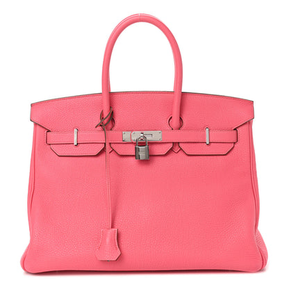 Hermes Togo Birkin 35 Rose Lipstick 1 of 11