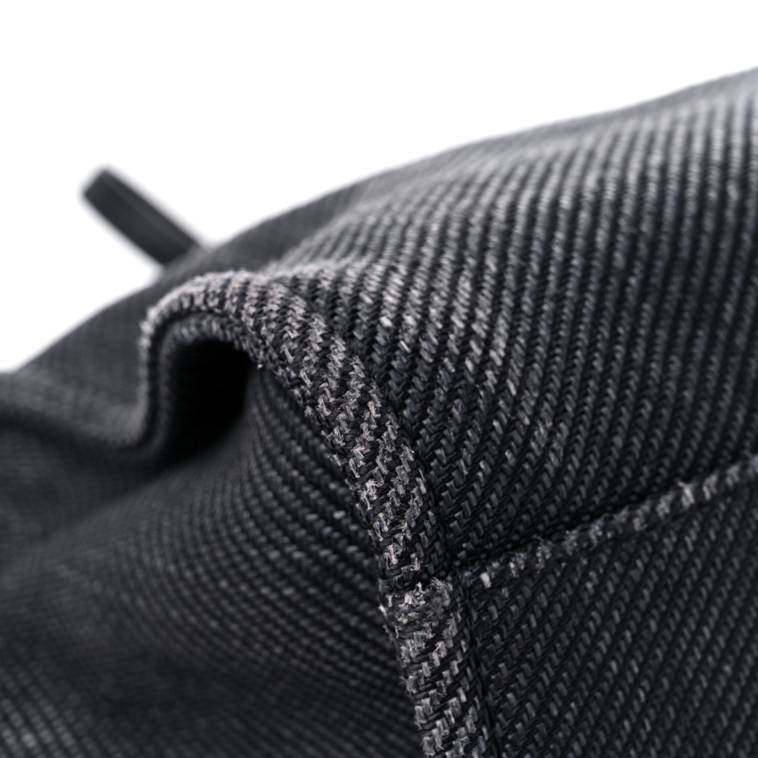 Chanel Woven Straw Raffia Medium Deauville Tote Black 10 of 16