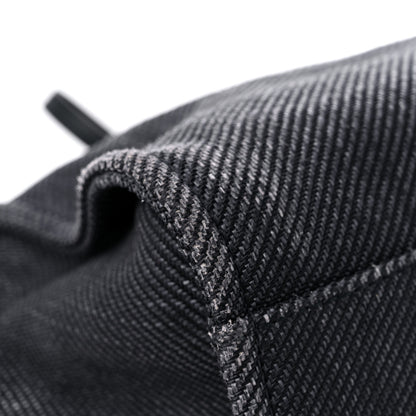 Chanel Woven Straw Raffia Medium Deauville Tote Black 10 of 16