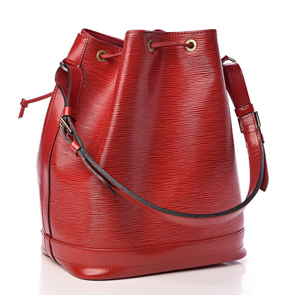 Louis Vuitton Epi Noe Castillan Red 3 of 13