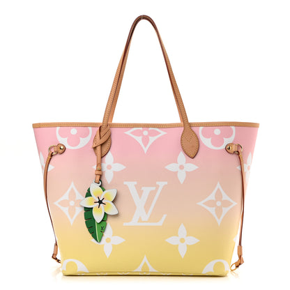 Louis Vuitton Monogram Giant By The Pool Neverfull MM Light Pink 1 of 9