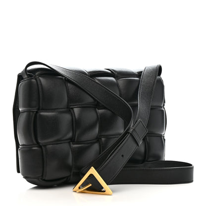 Bottega Veneta Nappa Maxi Intreccio Padded Cassette Crossbody Bag Black 3 of 10