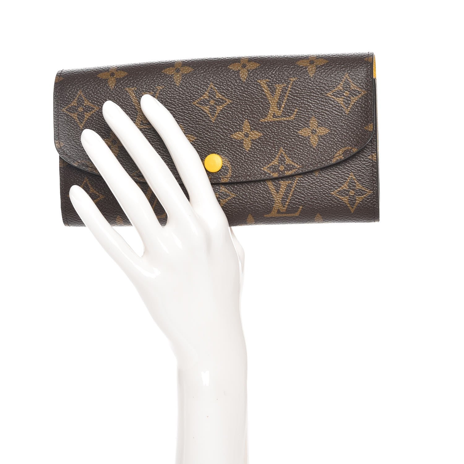 Louis Vuitton Monogram Emilie Wallet Mimosa 2 of 7