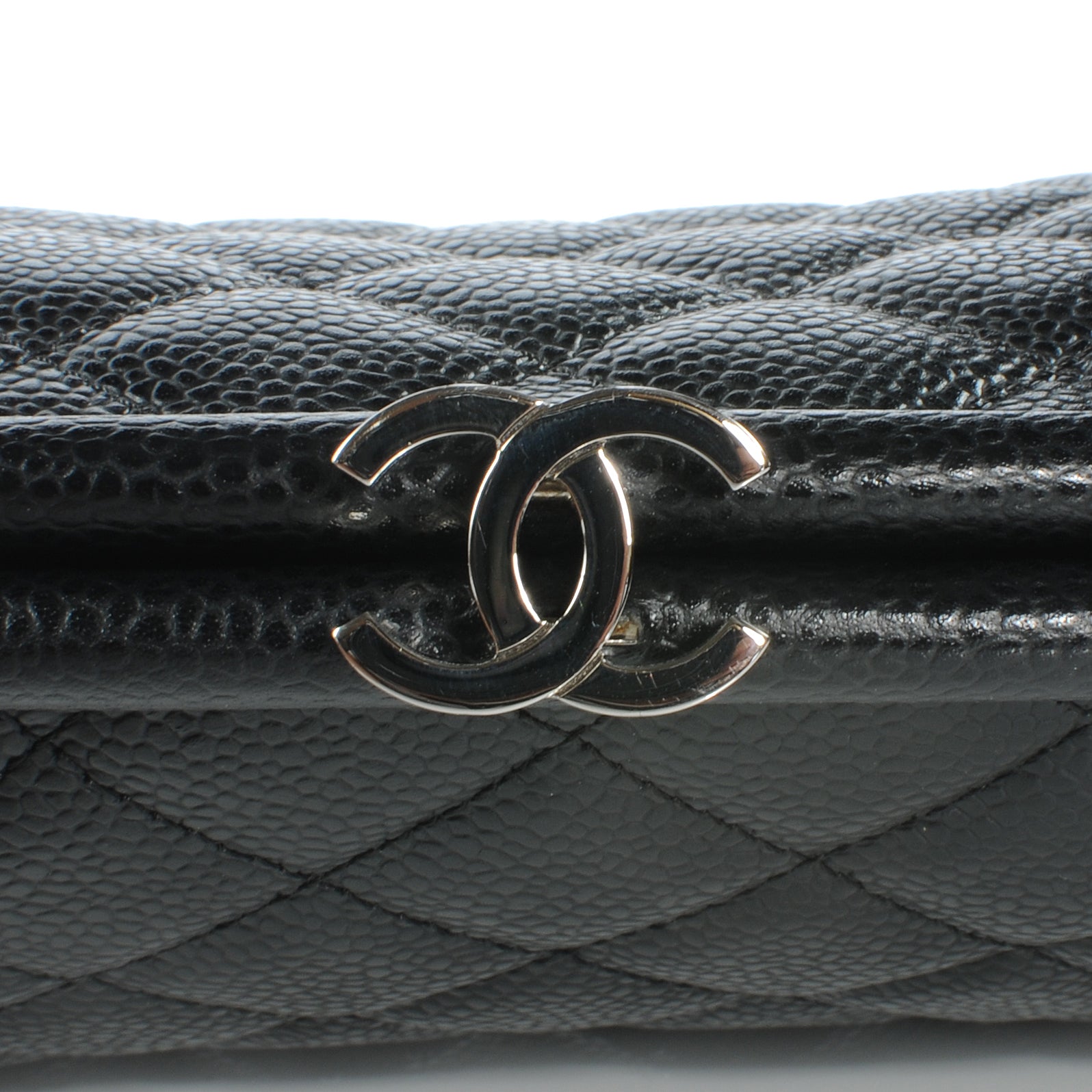 Chanel Caviar Quilted Timeless Clutch Black 4 of 7