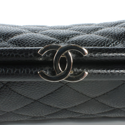 Chanel Caviar Quilted Timeless Clutch Black 4 of 7