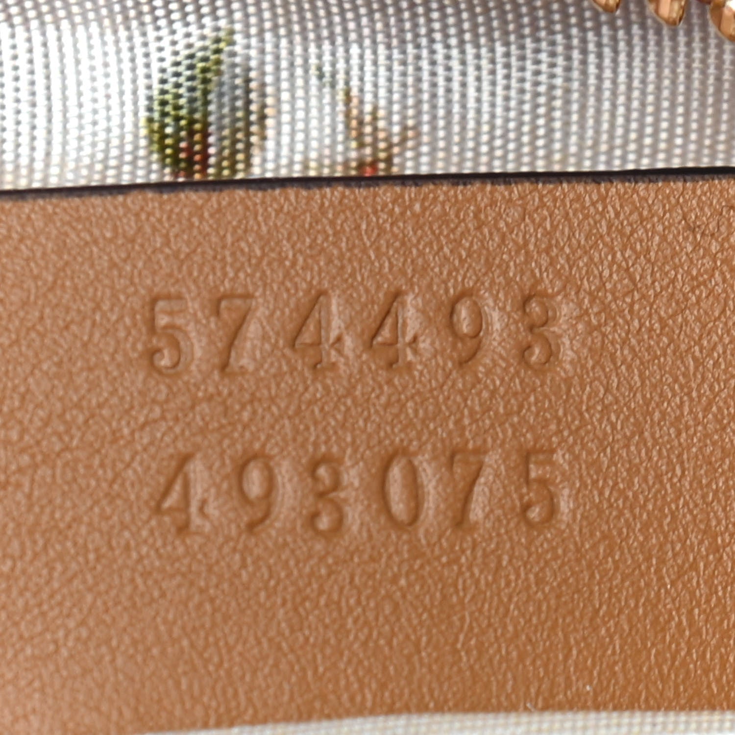Gucci Raffia Elaphe Mini Ophidia Shoulder Bag Natural Cream Brown 7 of 9