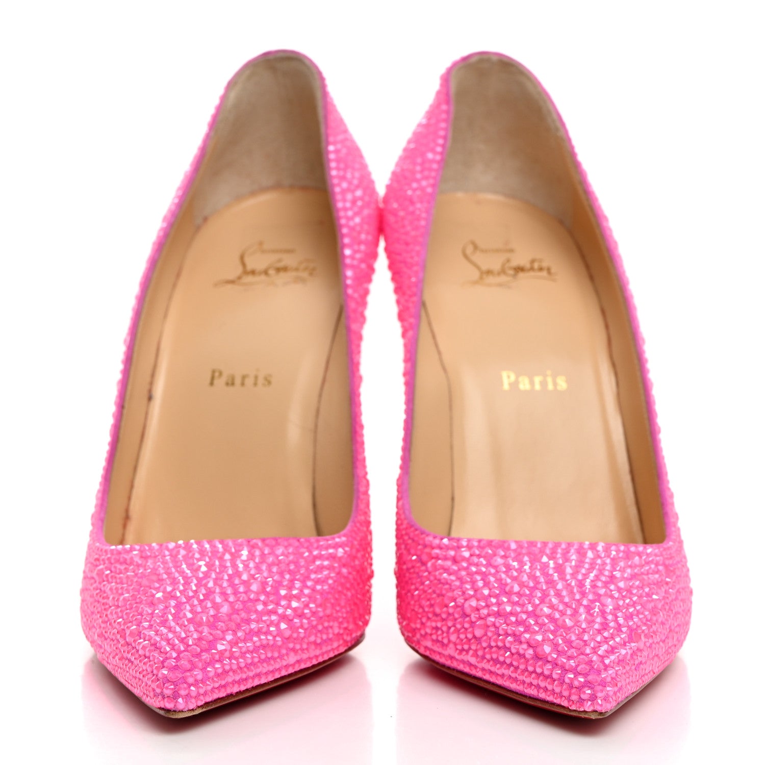 Christian Louboutin Crystal Strass So Kate 100 Pumps 39.5 2 of 7