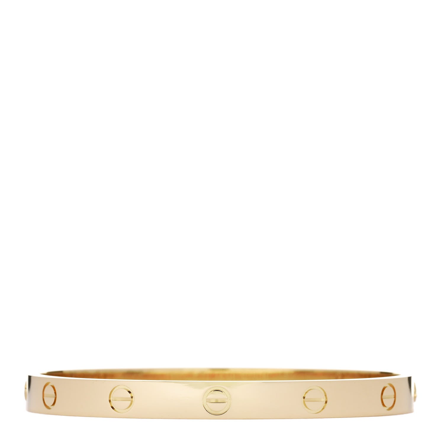 Cartier 18K Yellow Gold LOVE Bracelet 18 2 of 9