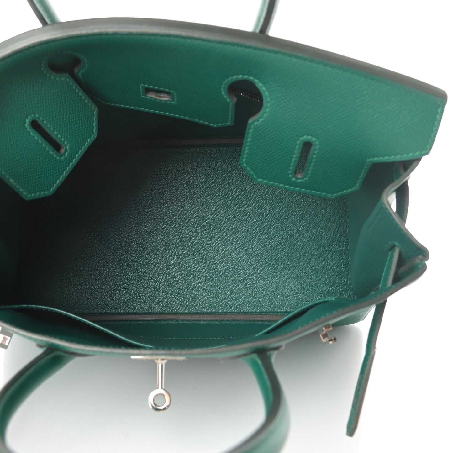 Epsom Birkin 30 Malachite