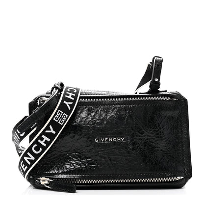 Givenchy Crackled Patent 4G Small Pandora Black 1 of 10