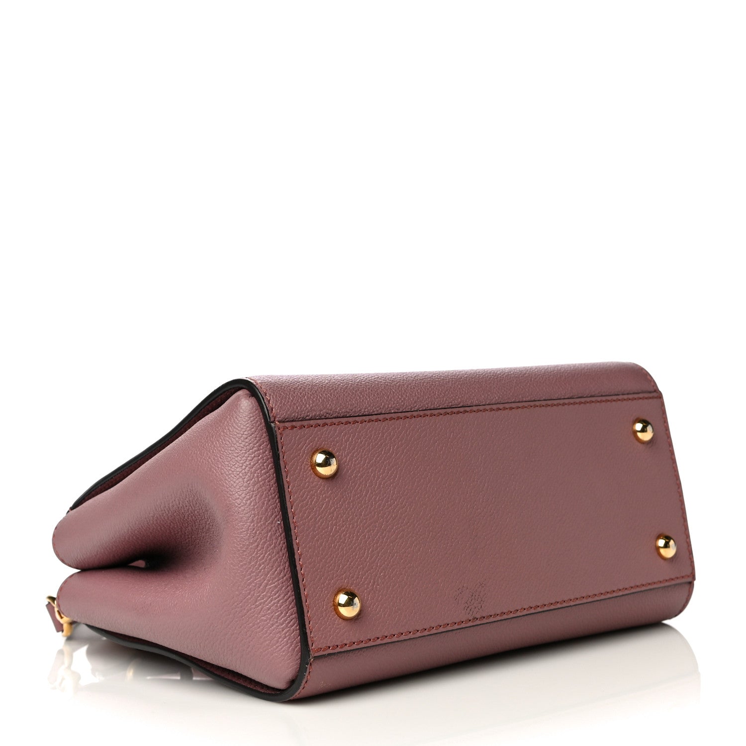 Burberry Soft Grain Calfskin Small Buckle Tote Dusty Pink 3 of 16