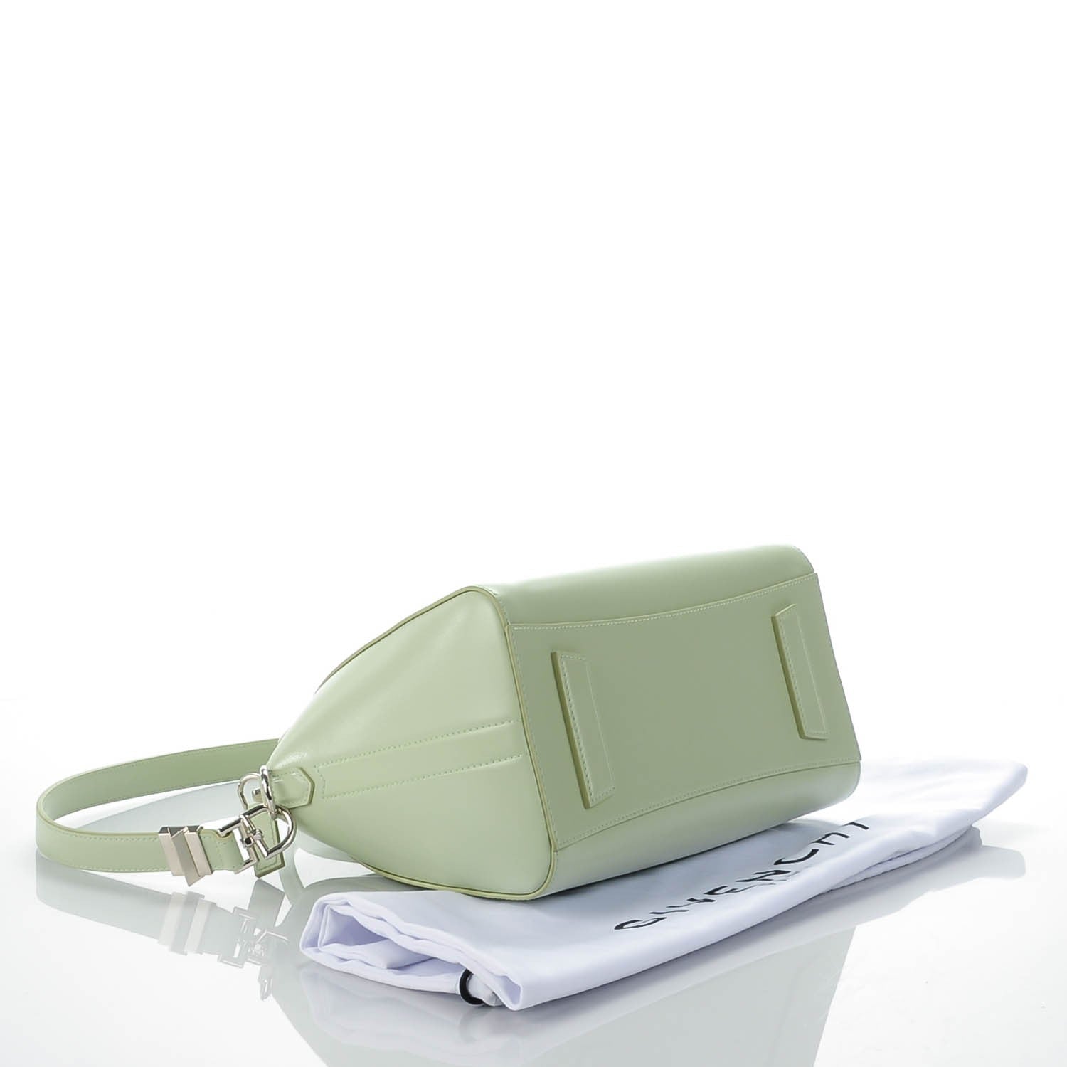 Givenchy Smooth Calfskin Small Antigona Aqua Green 4 of 7