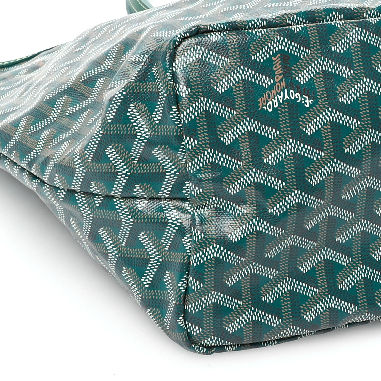 Goyard Goyardine Saint Louis PM Green 9 of 10