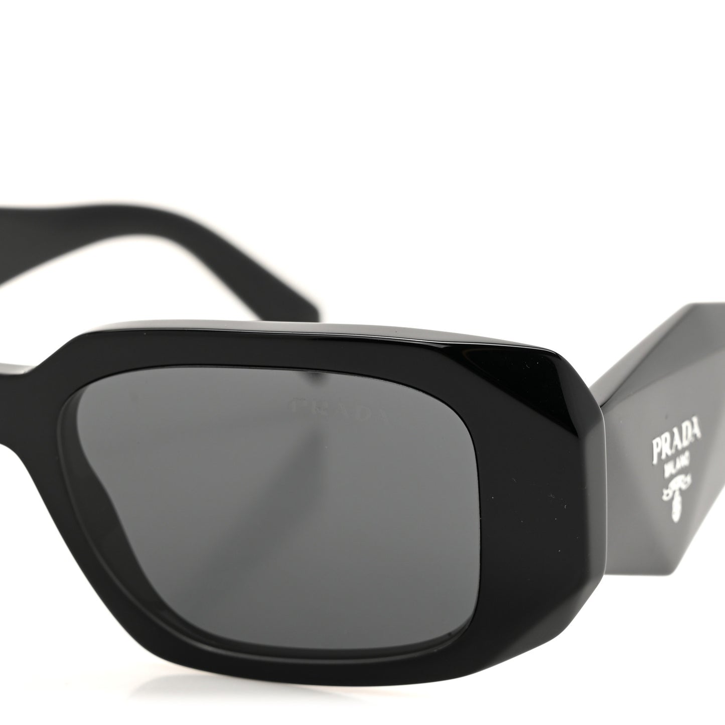 Acetate Symbole Sunglasses SPR 17W Black