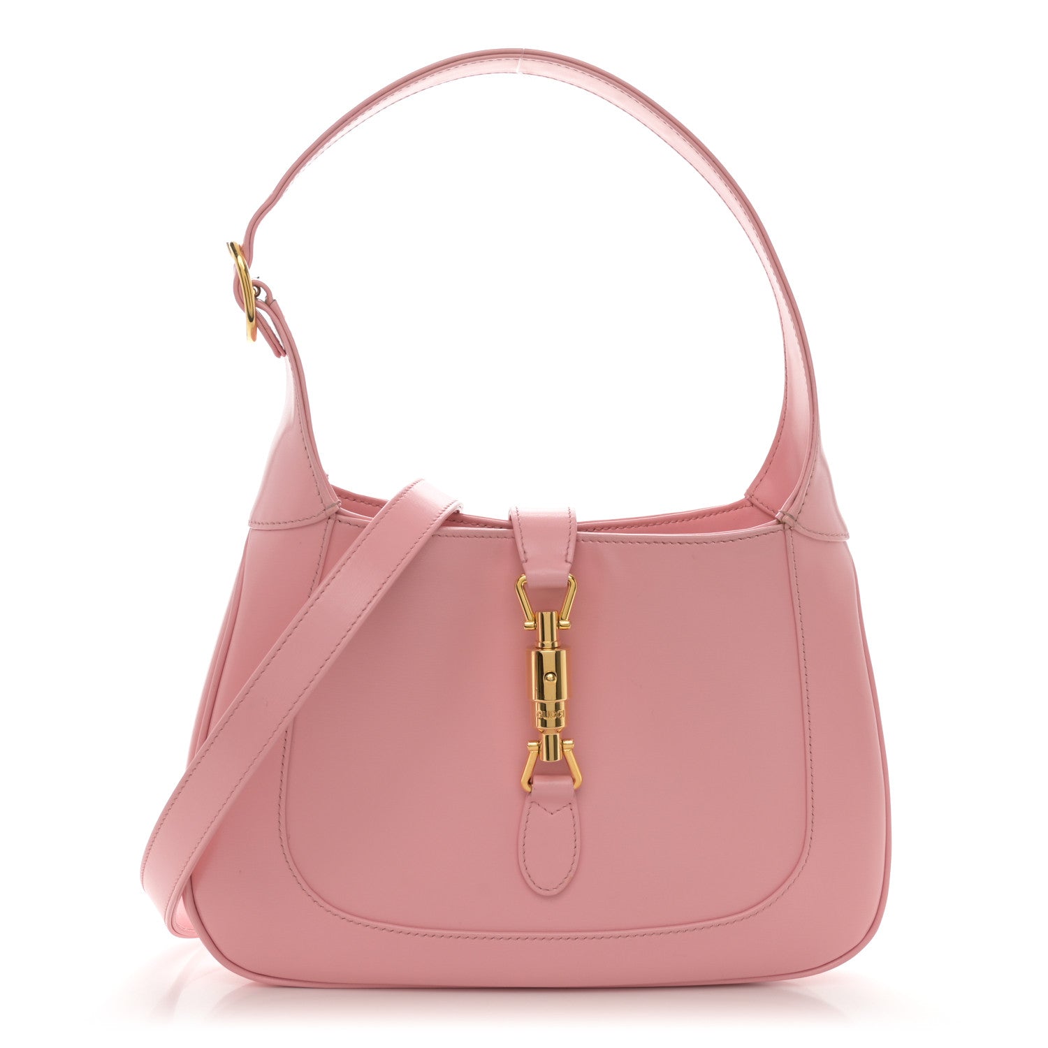Gucci Boarded Dyana Lux Calfskin Small Jackie 1961 Hobo Wild Rose 1 of 12