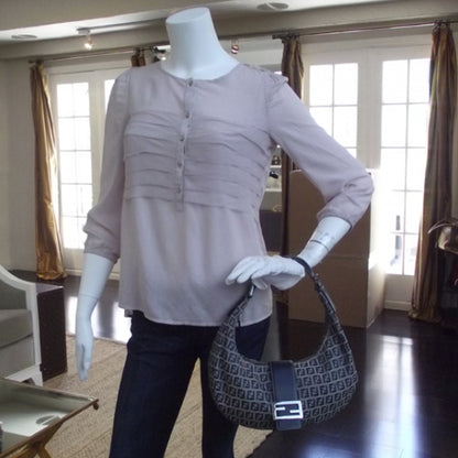 Fendi Zucchino Hobo Navy 2 of 14