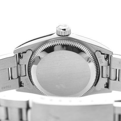 Rolex Stainless Steel 24mm Oyster Perpetual Watch Pink 76080 5 of 5