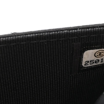 Chanel Lambskin Quilted Wallet On Chain WOC Black 8 of 12